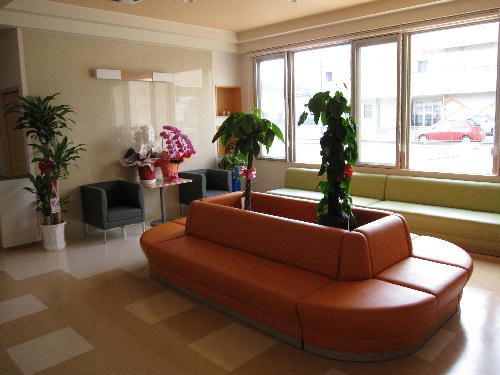 待合室です 待合室です